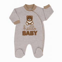Grenouillère Hello baby coton 1 pcs