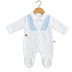 Grenouillère effet gilet FIRST DAY 1 pcs velours