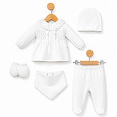 Pack naissance effet mtrouz classy girl 5 pcs velours