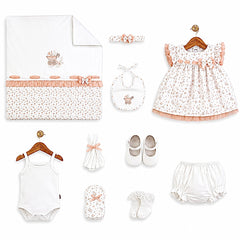 Coffret Robe été baby girl Premium 10 pcs