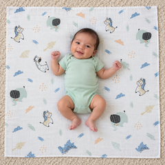 Draps lange Hello Animals 75x85 cm