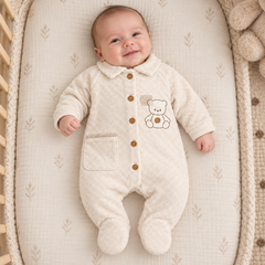 Grenouillère nounours lovely nounours 1 pcs velours