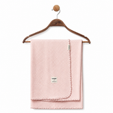 Couverture unie BBLN 80x90 cm rosé saumon