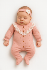 Grenouillère Natural 1 bandana coton