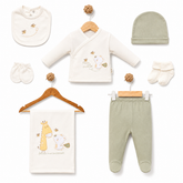 Coffret naissance Follow me pupples 7 pcs coton