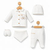 Pack naissance lovely nounours 5 pcs velours