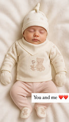 Pack naissance You and Me unisexe 5 pcs coton