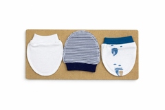 Pack de 3 paires de moufles bateaux