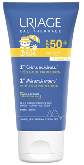 Uriage 1er soins bébé - 1ère Crème minérale SPF50