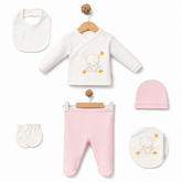 Pack naissance Follow Happy Days 5 pcs coton