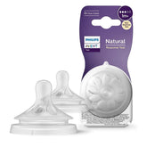 Philips Avent - Lot de 2 Tétines Natural Response 1M+