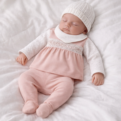 Pack naissance super girly bande effet mtrouz 5 pcs coton