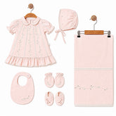 Pack naissance Robe été 6 pcs fleury Premium