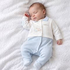 Grenouillère nounours and car 1 pcs coton