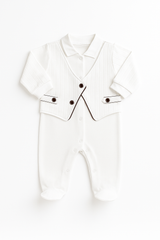 Grenouillère effet gilet classy boy coton 1 pcs