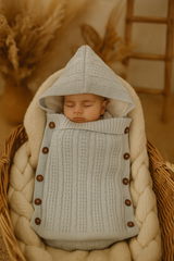 Nid d'ange triko welsoft CRM - Bleu