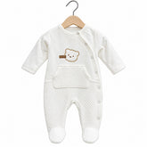 Grenouillère nounours pocket 1 pcs velours