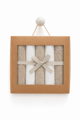 Pack 5 serviettes ultra absorbantes coton 20x20 cm