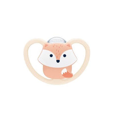 Sucette NUK 1 Pcs Silicone Space Renard - 0-6 Mois