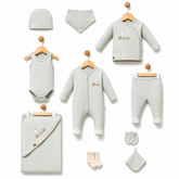 Coffret naissance tchoutchou le train 10 pcs coton