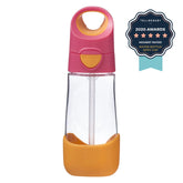 B.box Gourde avec paille 450 ml - strawberry shake