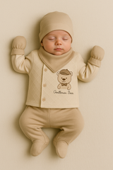 Pack naissance Gentlemen Bear 5 pcs coton