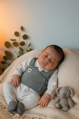 Grenouillère BLN effet gilet 1 pcs coton