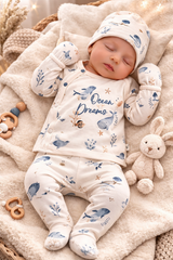 Pack naissance Ocean Dreams 5 pcs coton bio