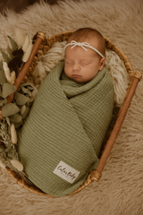 Couverture Muslim 4 Layers 120x120 cm - Icerberg Green