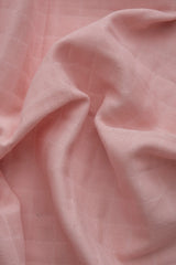 Draps - Swaddle en mousseline unie Pink 120 x 120 cm + 4 petites serviettes buccales 0m+