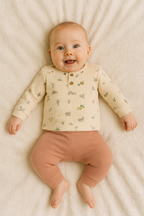 Tenue road on the jungle Baby Boy coton