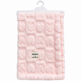 Couverture multi cœurs full welsoft 80x90 cm - 0m+