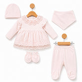 Pack naissance full froufrou 5 pcs velours