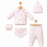 Pack naissance nounourssette 5 pcs velours