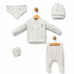 Pack naissance Ballons 5 pcs Boy Style