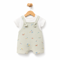 Barboteuse salopette ocean 1 pcs coton bio