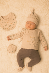 Pack naissance Dino 5 pcs coton