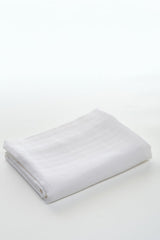 Draps - Swaddle en mousseline blanc 120 x 120 cm + 4 petites serviettes buccales 0m+