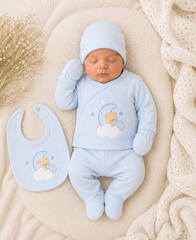 Pack naissance nounours sleep well 5 pcs coton