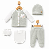 Pack naissance Nounours étoiles 5 pcs welsoft