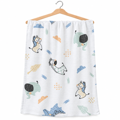 Draps lange Hello Animals 75x85 cm