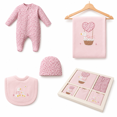 Coffret naissance My flying Duck 10 pcs coton