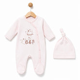 Grenouillère BBN cutie 1 bonnet coton