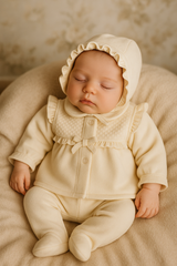 Pack naissance 1 nœud classy girl velours 5 pcs