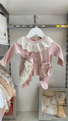 Pack naissance bouquet fleury 5 pcs coton