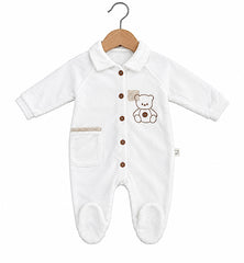 Grenouillère nounours lovely nounours 1 pcs velours