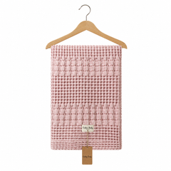 Couverture gaufrée 90x100 cm - Dusty Rose