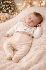 Grenouillère boutons piqués classy boy coton