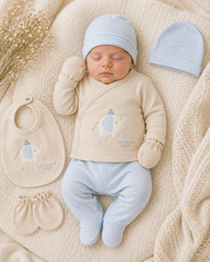 Pack naissance Super elephant 5 pcs coton