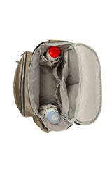 BagMori- sac à dos satin garni fumé BRONZE